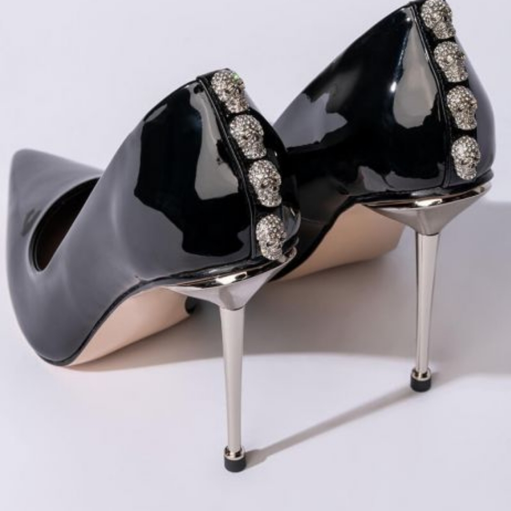 COPY - Black skull heels